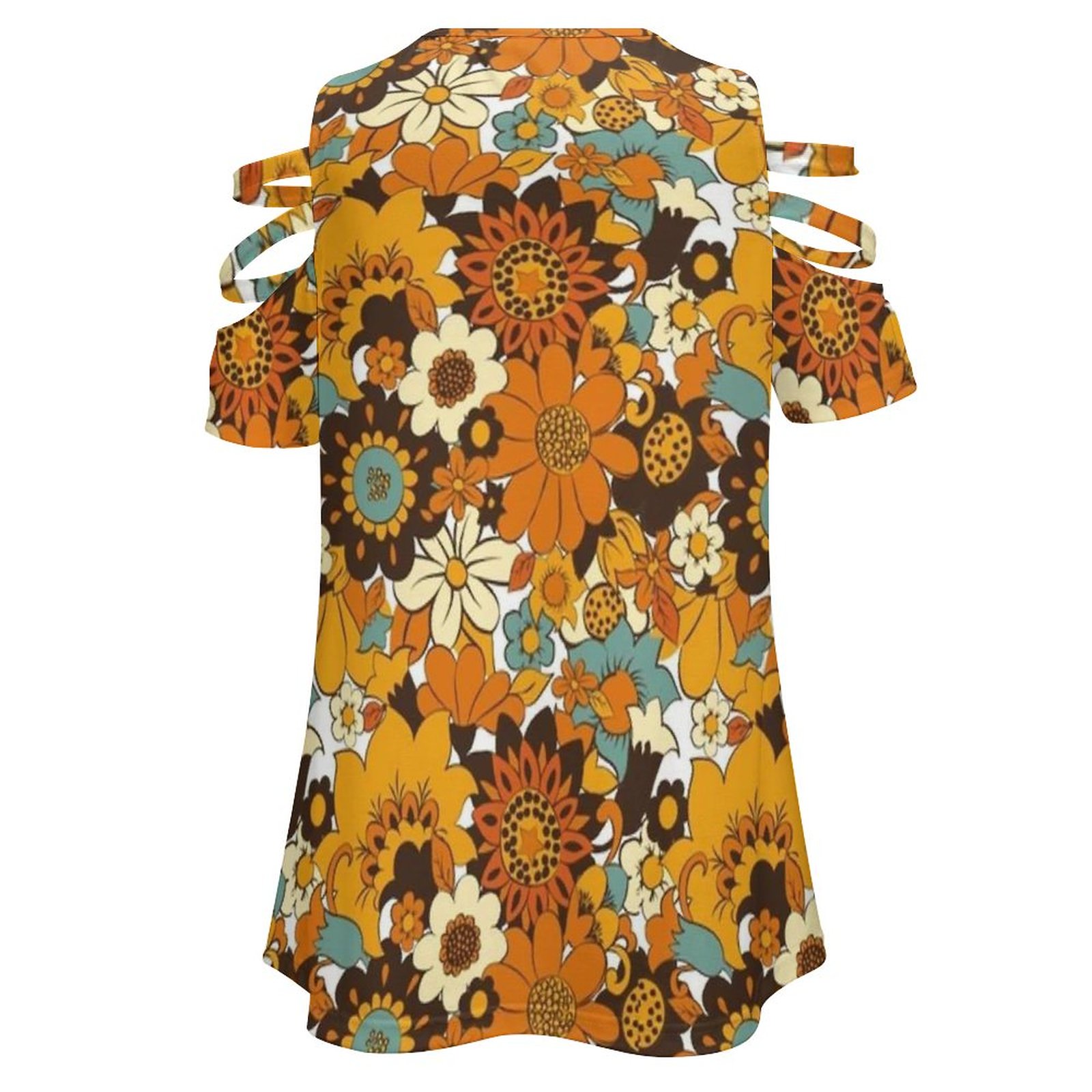 70S 60S Retro Flower Power , F - Women'S Fashion Of The 60S บทวิจารณ์และราคา