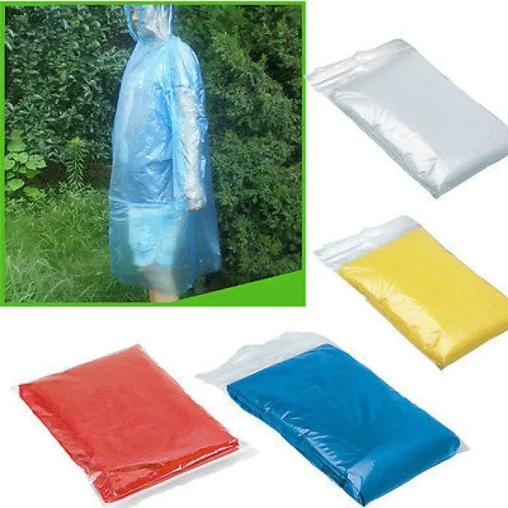 5/10PC Disposable Raincoat Adu - Women'S Fashion Rain Jacket บทวิจารณ์และราคา