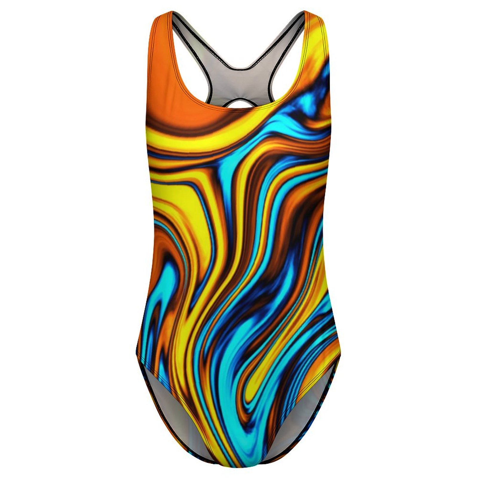 Golden Retro 60s Swimsuit Abst - Women'S Fashion Of The 60S บทวิจารณ์และราคา