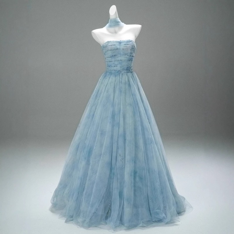2026 Women's New Blue Sexy Str - Women'S Fashion Middle Ages บทวิจารณ์และราคา
