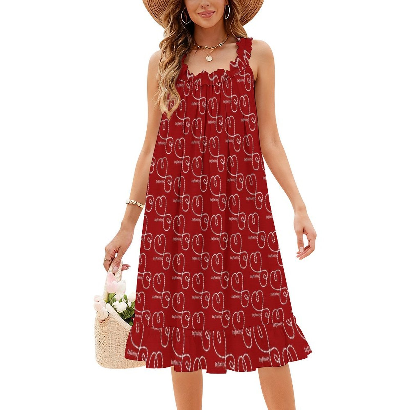 Infinity Love Boho Chic Dress  - Women Fashion Gown บทวิจารณ์และราคา