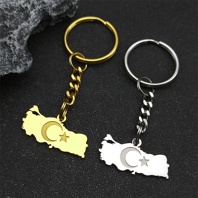 Ethnic Turkey Map Flag Keyring - Women'S Fashion Guide บทวิจารณ์และราคา