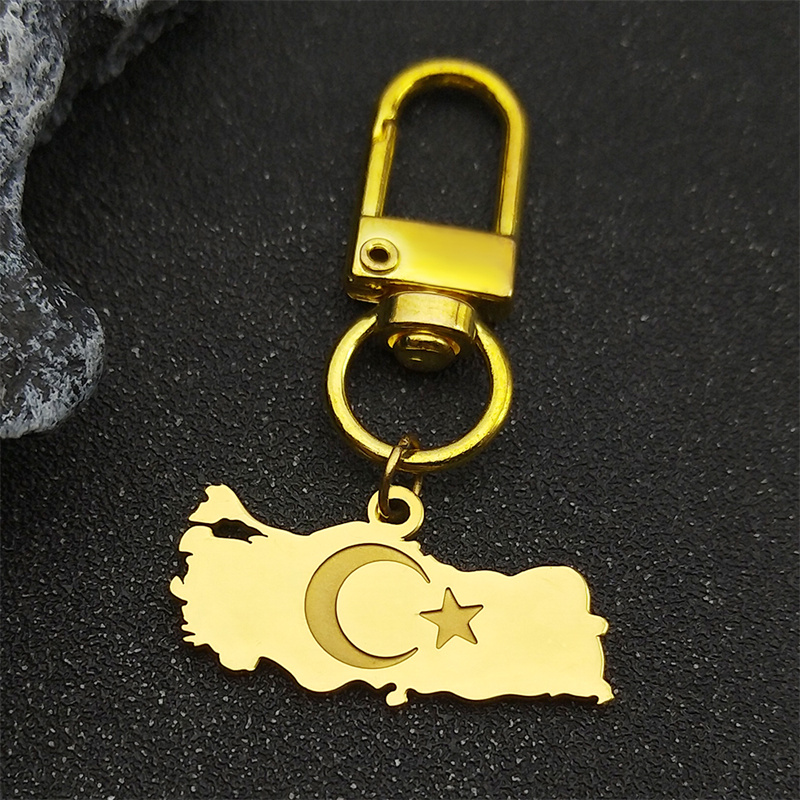 Ethnic Turkey Map Flag Keyring - Women'S Fashion Guide บทวิจารณ์และราคา