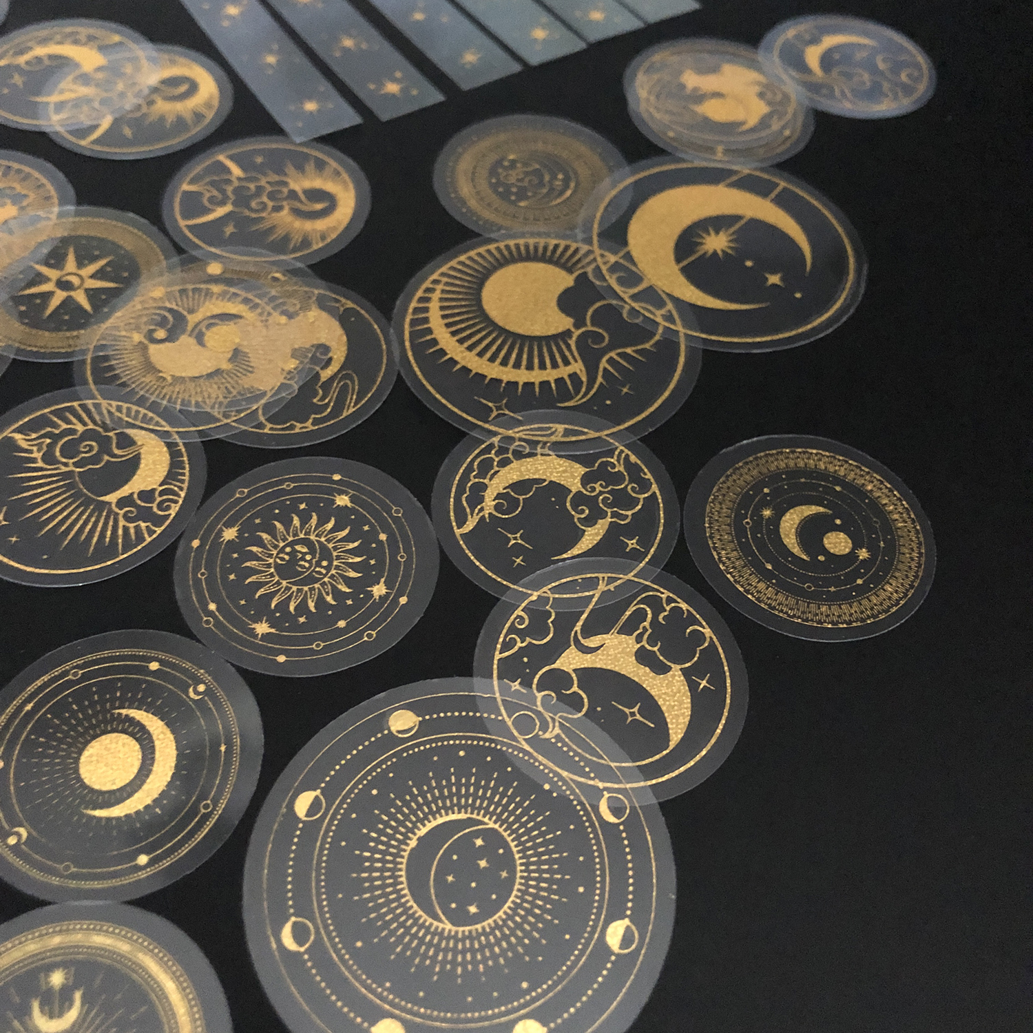Custom Glitter Gold Stickers W - Women'S Fashion Labels บทวิจารณ์และราคา