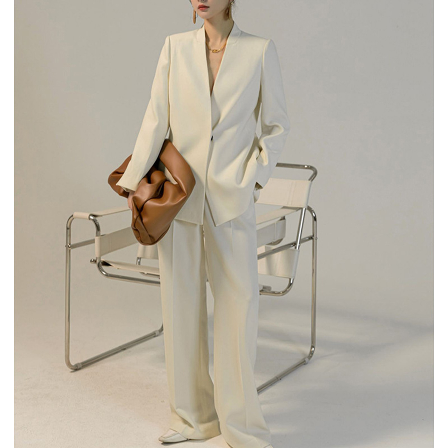 Allingentle Women's Suit Pants - Women'S Fashion Middle Ages บทวิจารณ์และราคา