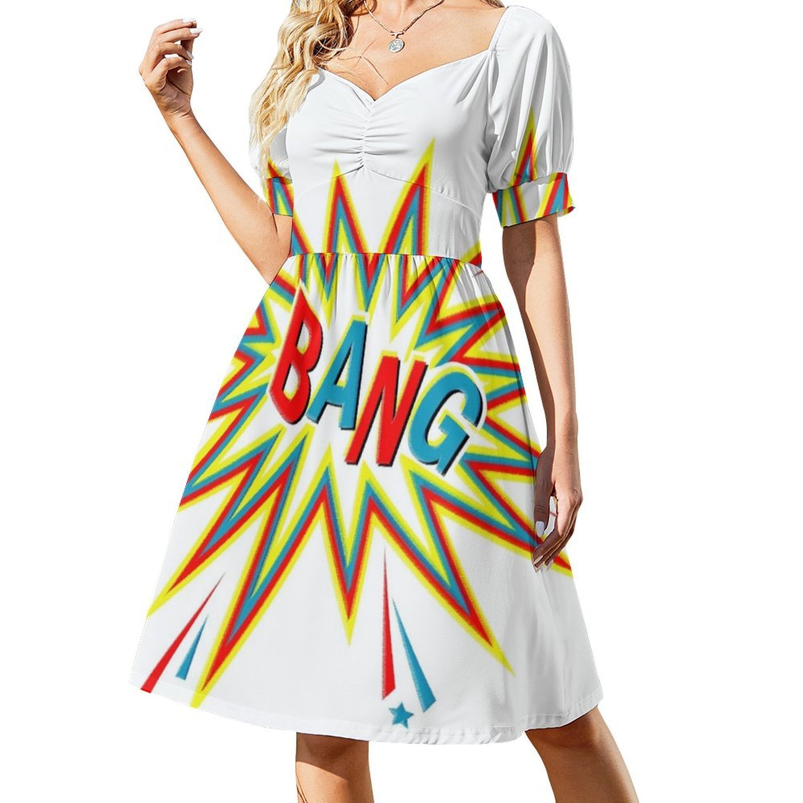 Bang Boho Chic Dress Elegant F - Women Fashion Gown บทวิจารณ์และราคา