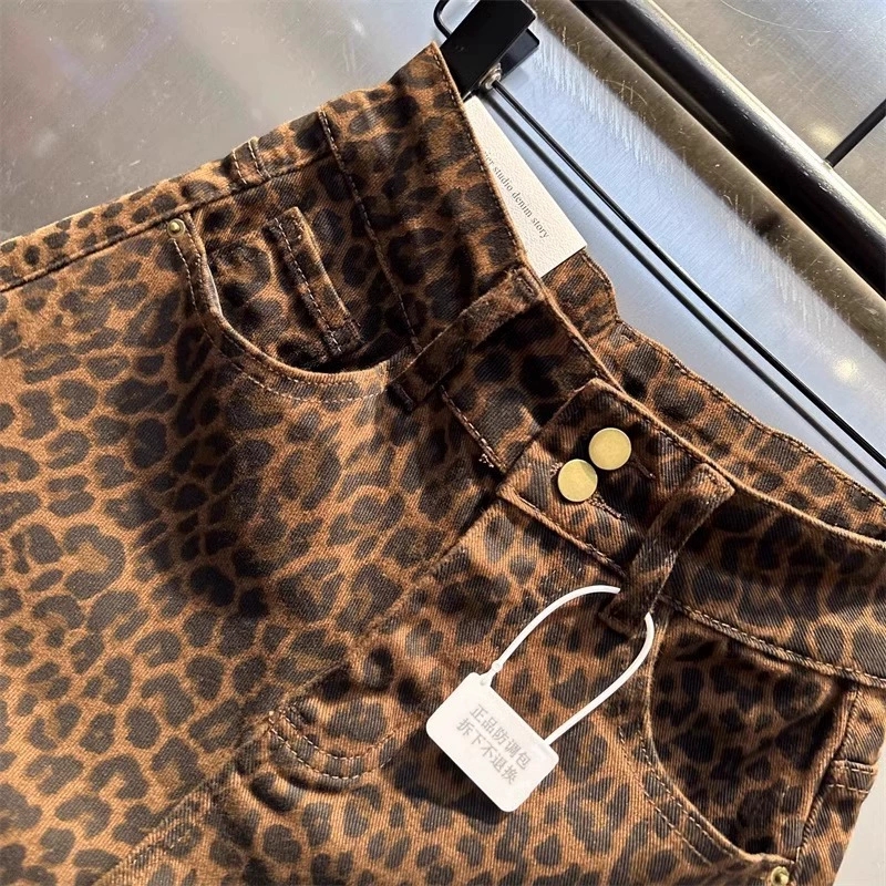 Summer 2025 New American Leopa - Women'S Fashion Trousers บทวิจารณ์และราคา