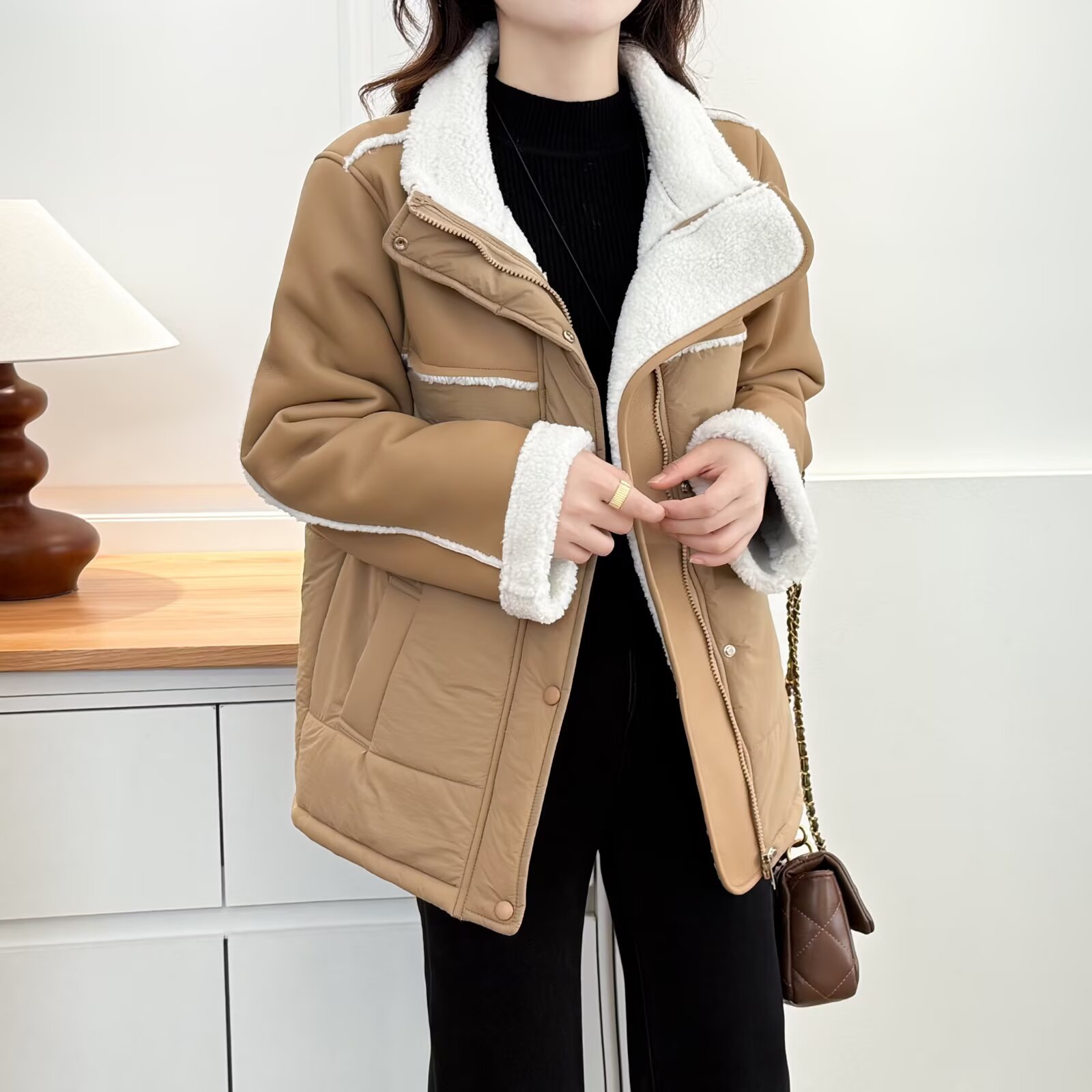XXXXL Fashion Plus Size Women' - Women'S Fashion Parka บทวิจารณ์และราคา