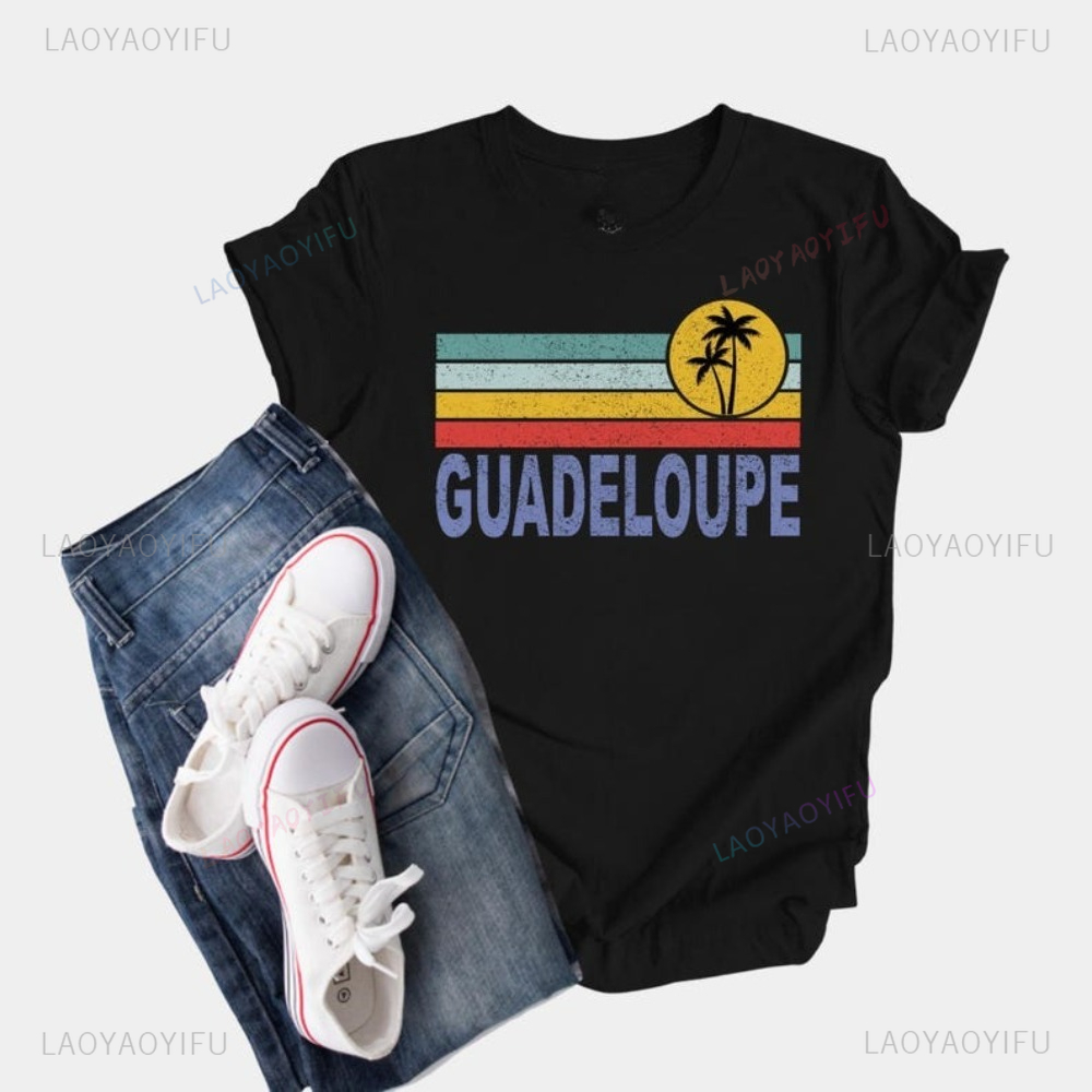 Guadeloupe Graphic Printed Hol - Women'S Fashion Graphic Tees บทวิจารณ์และราคา