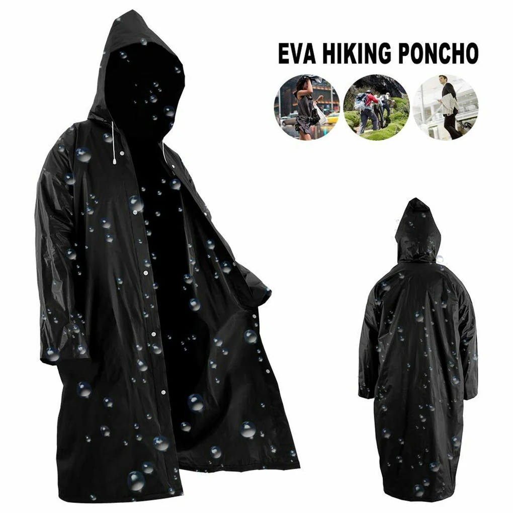 High Quality 1PC EVA Unisex Ra - Women'S Fashion Rain Jacket บทวิจารณ์และราคา